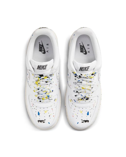 Nike White Air Force 1 '07 Lv8 'Paint Splatter' for men