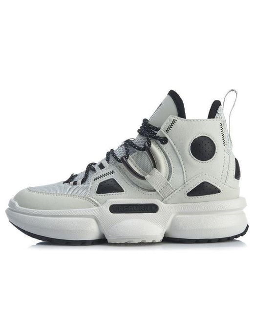 Li-ning Gray (Wmns) Reburn 2.0 Ez-Fit 'Light'