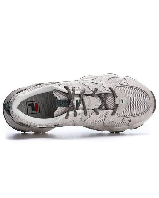 Fila Gray Fluid Iv Sneakers for men
