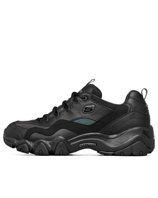 Skechers Black D'Lites 2.0 Running Shoes for men