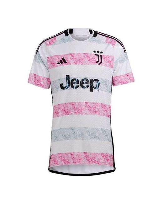 Adidas Purple Juventus 23/24 Away Authentic Jersey for men