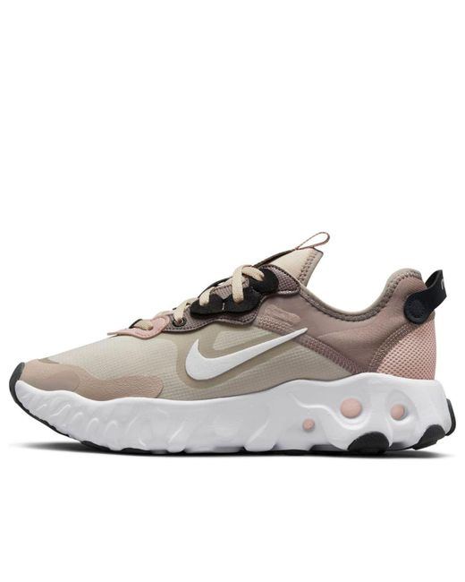 Nike White (Wmns) React Art3Mis Moon Fossil'