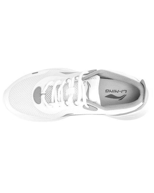 Li-ning White (Wmns) Running Shoes