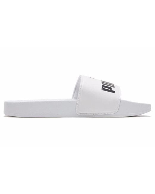 PUMA White Leadcat Slide Night Sky' for men