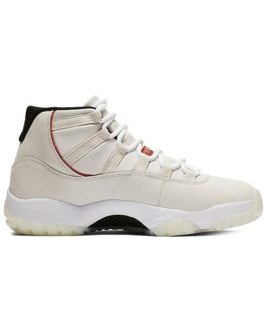 Nike White 11 Retro 'Platinum Tint' for men
