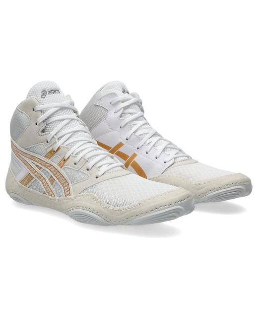 Asics White Snapdown 4 Pure' for men