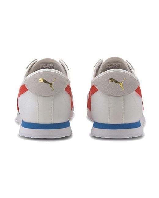 PUMA White Roma '68 Nylon 'High Risk' for men