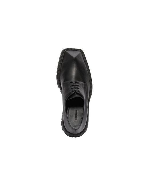 Balenciaga Brown (Wmns) Rhino Derby Shoes Smooth Calfskin'