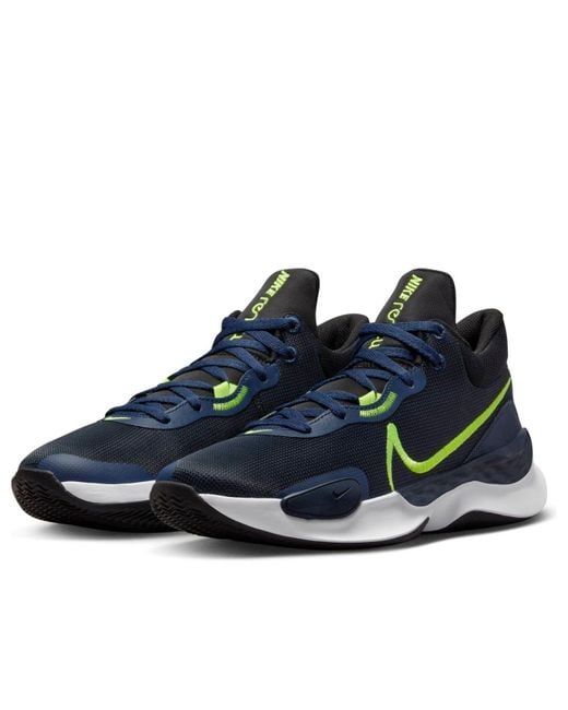 Nike Blue Renew Elevate 3 Volt' for men