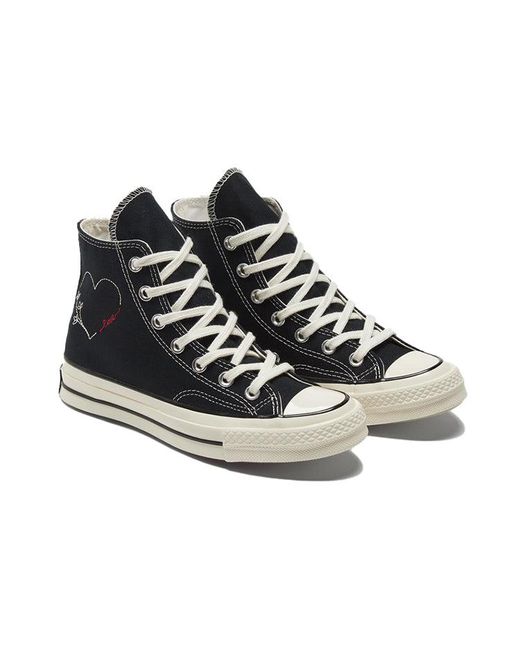Converse Black Chuck 70 Hi 'Valentine's Day for men