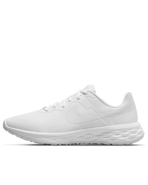 Nike White Revolution 6 Next Nature Trainers Dc3728 for men