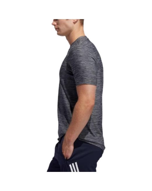 Adidas Gray All Set Tee Melange' for men