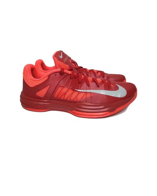 Nike Red Hyperdunk 2012 Low Crimson' for men