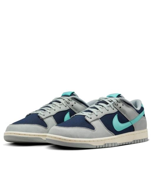 Nike Blue Dunk Low 'Light Pumice Dark Obsidian' for men