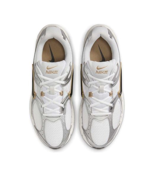 Nike White V5 Rnr Metallic Pewter' for men