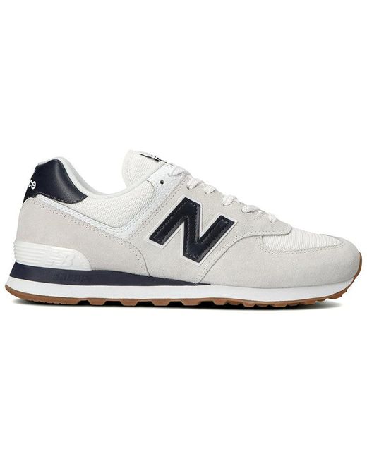 New Balance Blue 574 Series Low Tops Retro for men