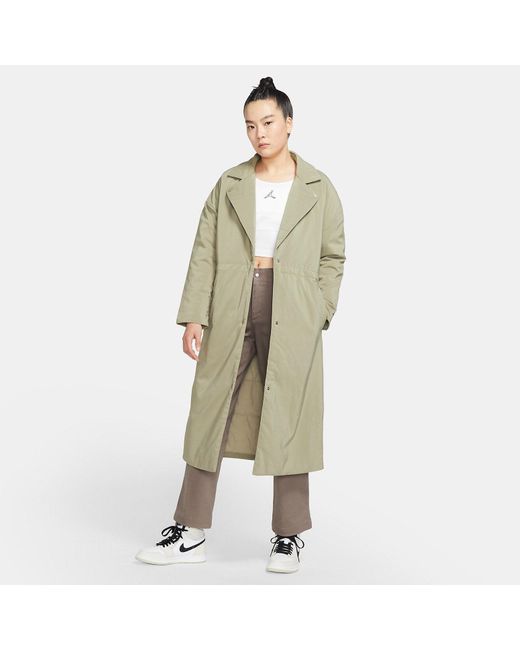 Nike Green (Wmns) Flight Trench Coat 'Matte'