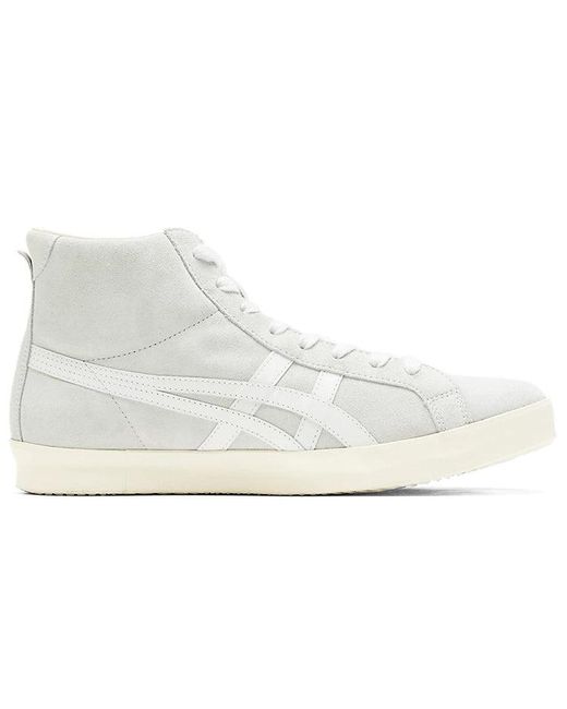 Onitsuka Tiger White Fabre Hi Nm Shoes 'Glacier' for men