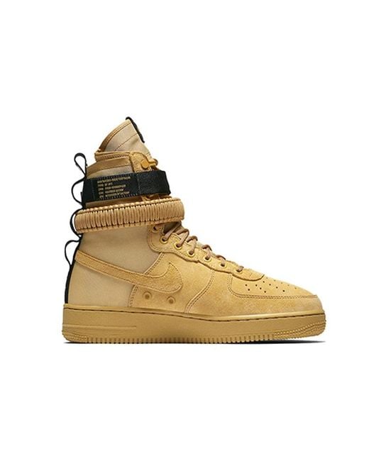 Nike Natural Sf Air Force 1 High 'Wheat' for men