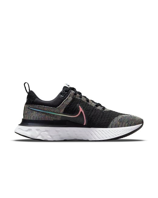 Nike Black React Infinity Run Flyknit 2 'Be True' for men