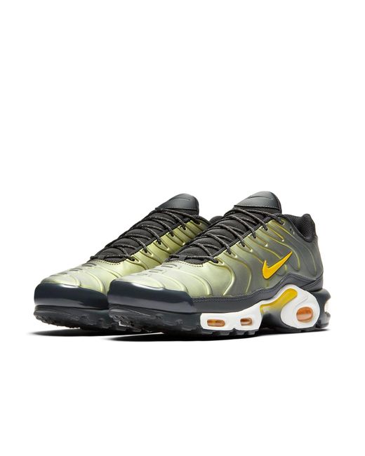 Nike Green Air Max Plus 'Liquid Metal Anthracite' for men