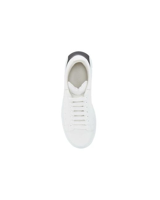 McQueen White Oversized Sneaker Heel' for men