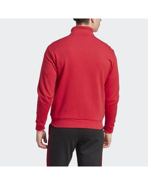 Adidas Red Manchester United Anthem Jacket 2023 2024 Adults for men