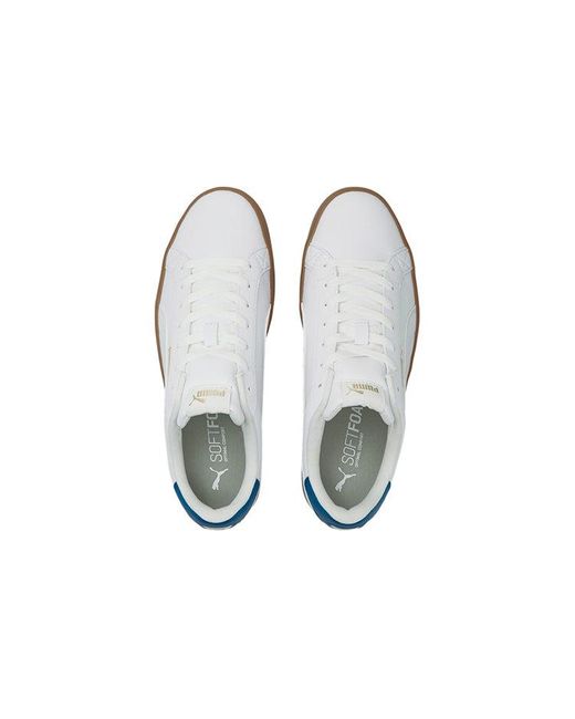 PUMA White Smash Vulc V3 Lo Mykonos Gum' for men
