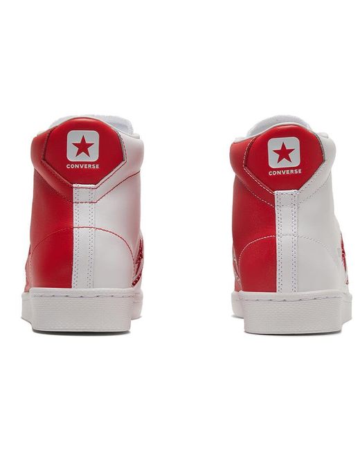 Converse Red Rivals Pro Leather for men
