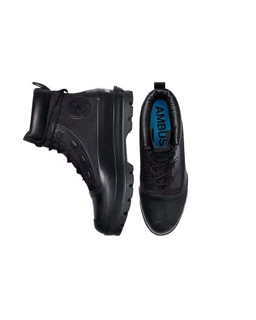 Converse Black Ambush X Chuck Taylor All Star Duck Boot High 'Triple' for men
