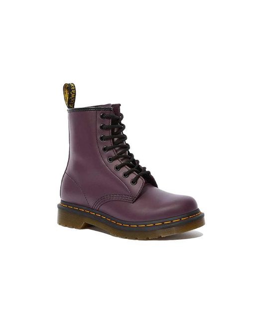Dr. Martens Purple (Wmns) 1460 Smooth Leather Lace Up Boots