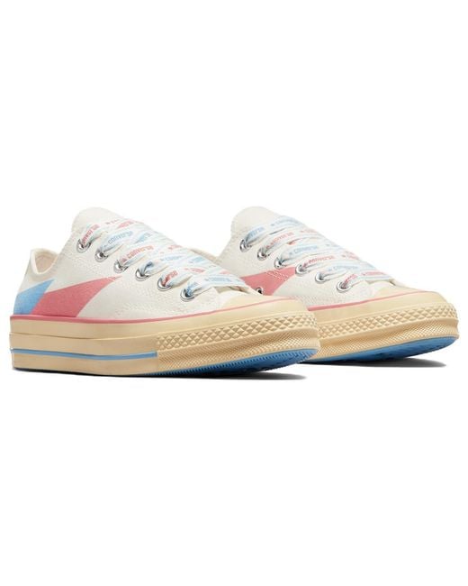 Converse Pink Chuck 70 Low Abstract' for men