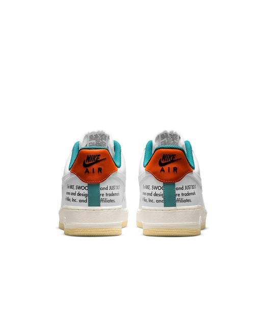Nike White Air Force 1 '07 Le 'Starfish' for men