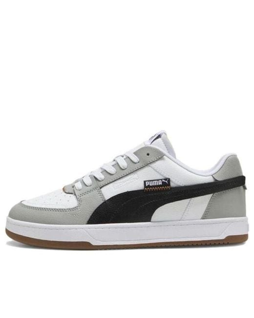 PUMA Mens Caven 2.0 Vtg Lace Up Sneakers Shoes Casual - White, White, 11.5 for men
