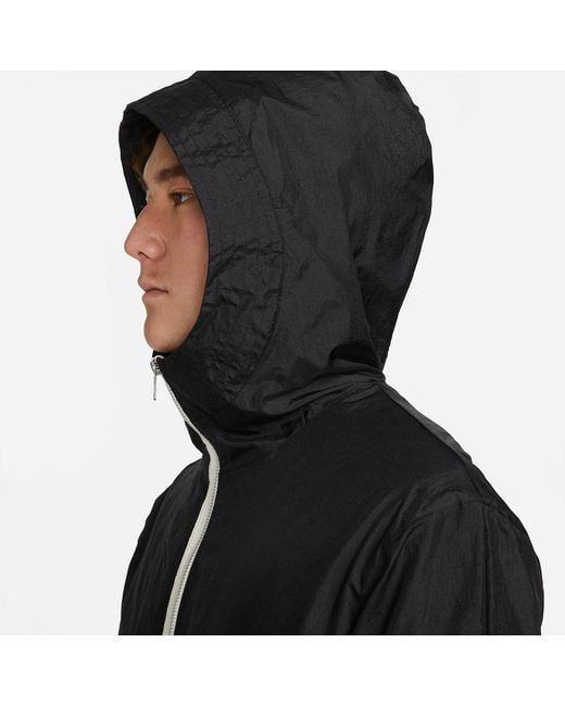 Nike Black Sportswear Essentials Anorak Jacket for men