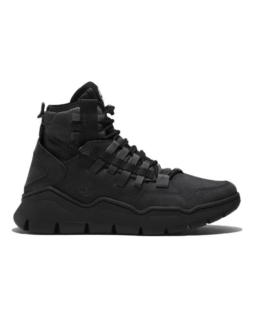 Timberland Black (Wmns) Earthkeepers By Rburn Timberloop Utility Boots Nubuck'