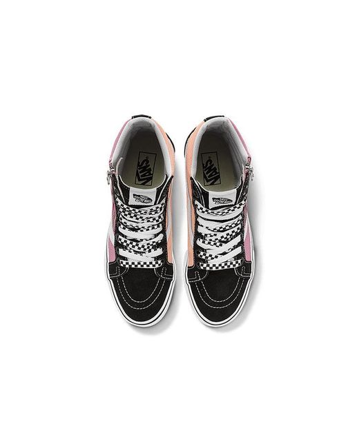 Vans Purple Sk8-Hi Reissue Side Zip for men
