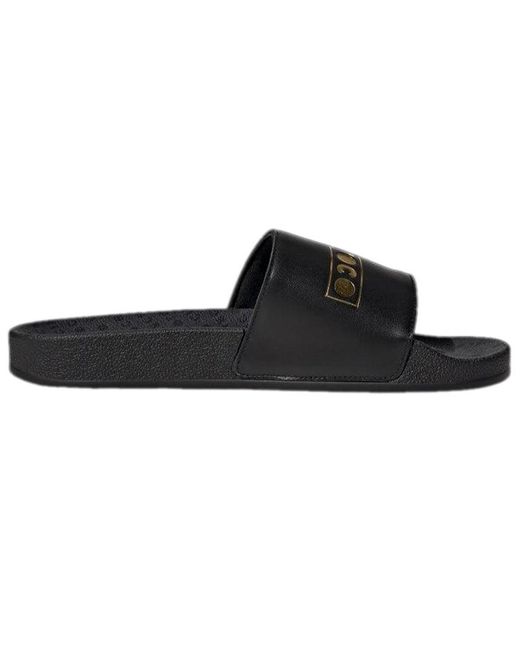 Adidas Black Circoloco X Adilette Slide 'Community And Inclusivity' for men