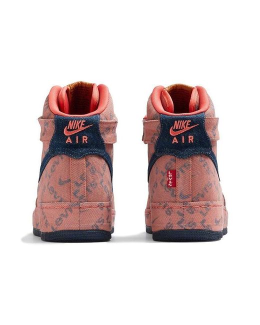 Nike Brown By You X Levi's Air Force 1 High 'Exclusive Denim' for men