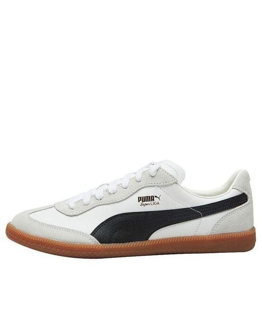 PUMA White Super Liga Og Retro for men