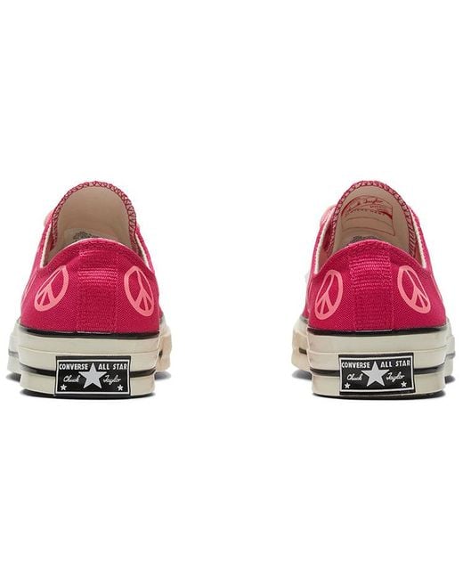 Converse Pink Chuck 70 Peace Sign for men