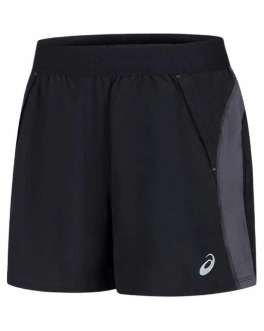 Asics Blue Road 5In Shorts 'Performance Graphite' for men