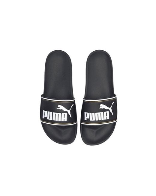 PUMA Black Leadcat Ftr Slide for men
