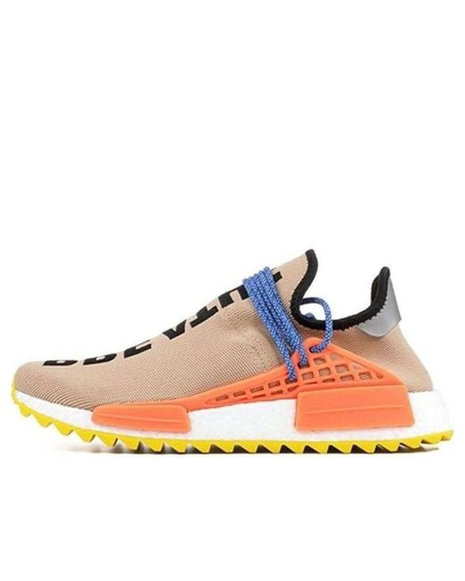 Adidas Blue X Pharrell Nmd Hu Trail 'Pale Nude' for men
