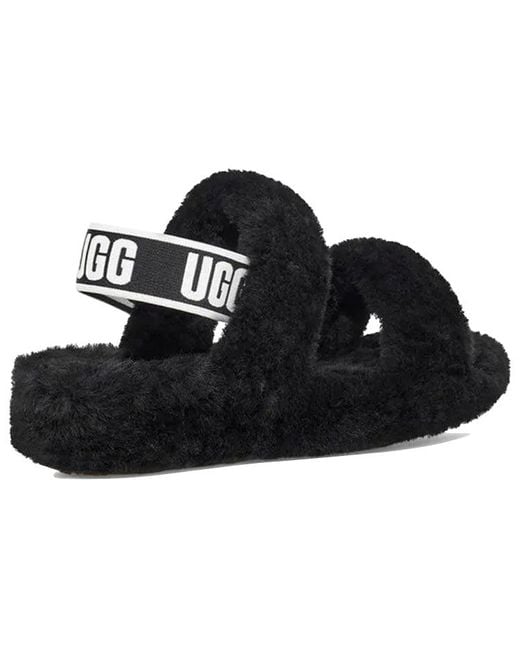Ugg Black (Wmns) Oh Yeah Thick Sole Sandals