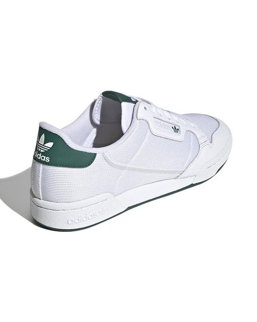Adidas White Continental 80 Collegiate' for men