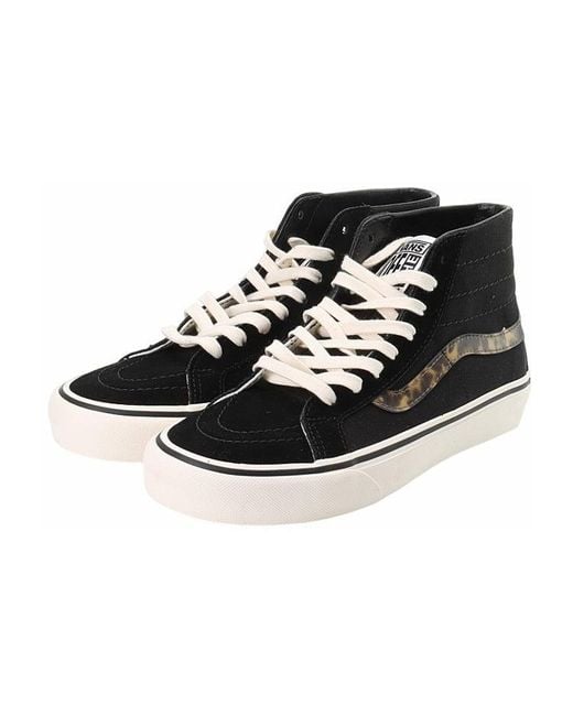 Vans Black Sk8-Hi Lightweight Cozy Skateboarding Shoes