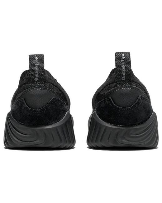 Onitsuka Tiger Black Acromount Knit 'Flames' for men