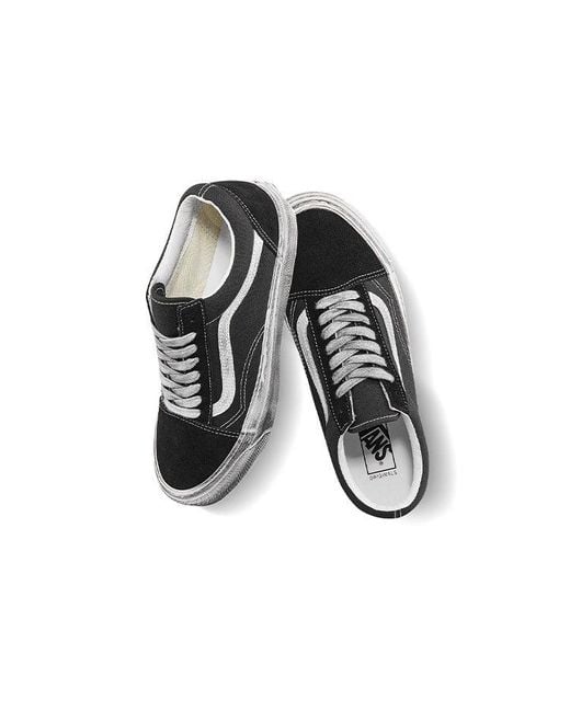 Vans Black Og Old Skool Lx 'Stressed for men