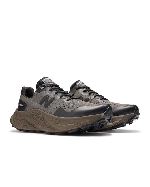 New Balance Brown X District Vision X Fresh Foam X More Trail V3 Shoes for men